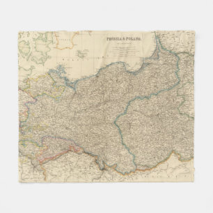 Preußen, Polen Fleecedecke