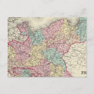 Preußen und Sachsen Postkarte