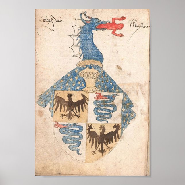 Preussens Wappen 03 Poster (Vorne)