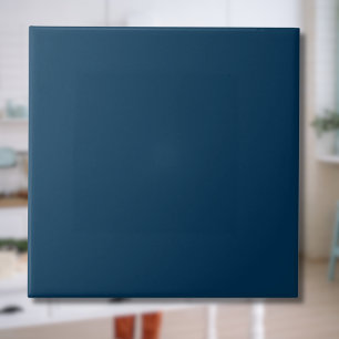 Preußisch Blue Solid Color Classic elegant Fliese