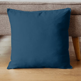 Preußisch Blue Solid Color | Classic | elegant Kissen