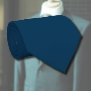 Preußisch Blue Solid Color Classic elegant Krawatte
