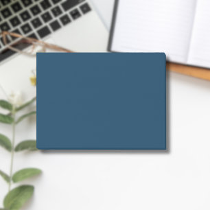 Preußisch Blue Solid Color Classic elegant Post-it Klebezettel