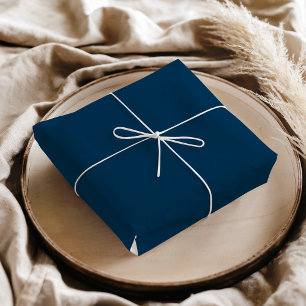 Preußisch Blue Solid Color Classic elegant Seidenpapier