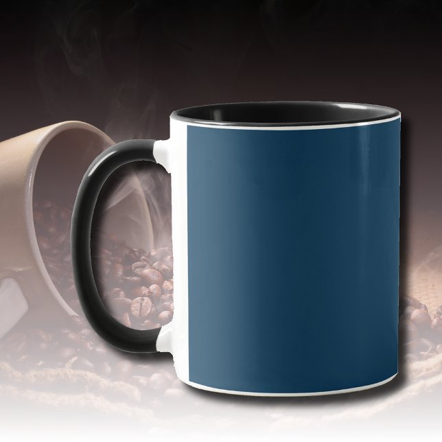 Preußisch Blue Solid Color | Classic | elegant Tasse (Von Creator hochgeladen)