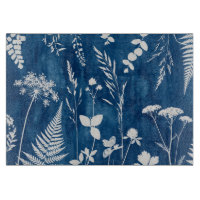 Preußisch Indigo Blau Cyanotyp Farn Botanische Kun