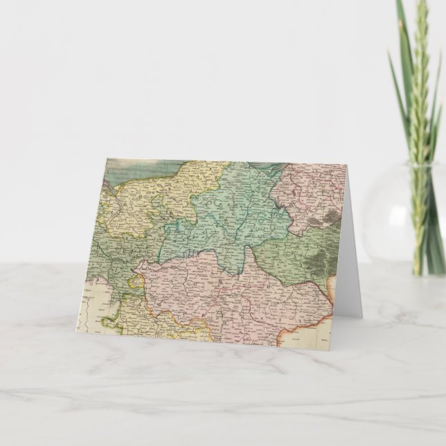 Preußische Dominion Feiertagskarte (Vorderseite)