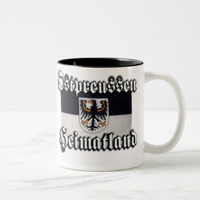Preussische OstTasse Zweifarbige Tasse (Rechts)