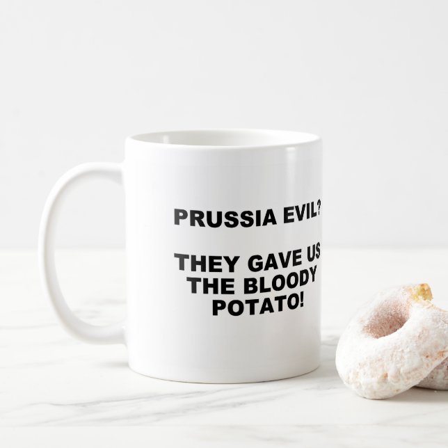 preußische Tasse (Mit Donut)