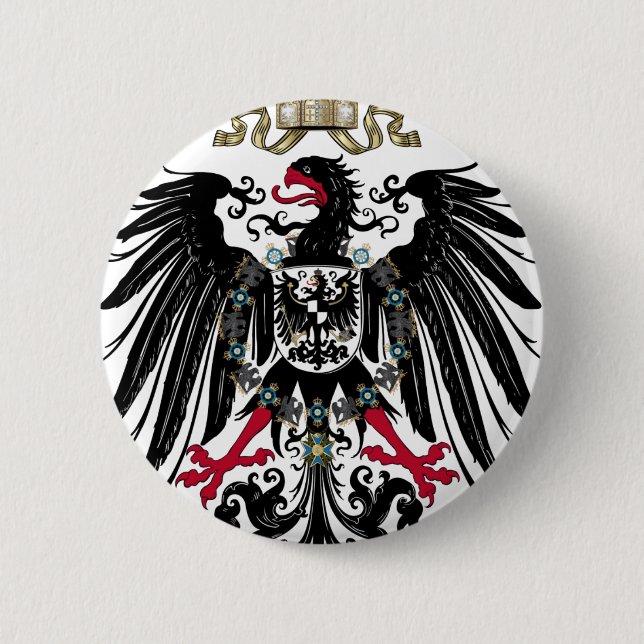 Preußischer Adler Button (Vorderseite)