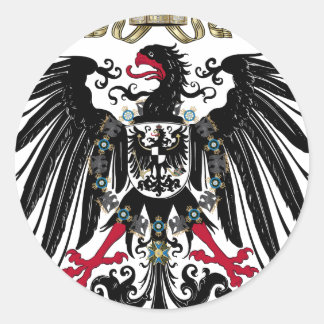 Preußischer Adler Runder Aufkleber