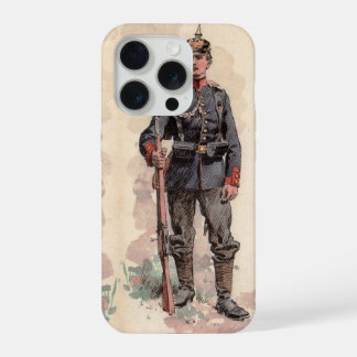 Preußischer Soldat des Deutschen Kaiserreichs in U iPhone 15 Pro Hülle