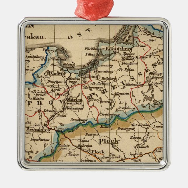 Preussisches Reich Silbernes Ornament (Vorne)