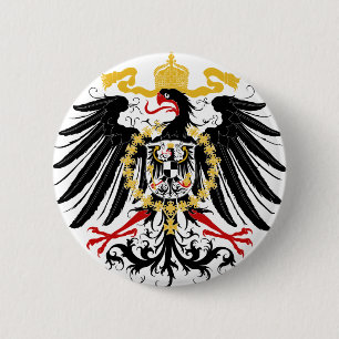 Preussisches rotes Schwarzes und Gold Eagles Button
