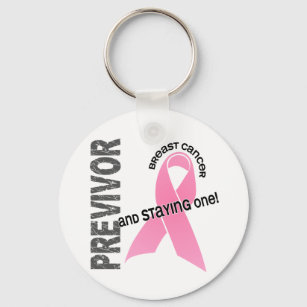 Previvor 1 Brustkrebs Schlüsselanhänger