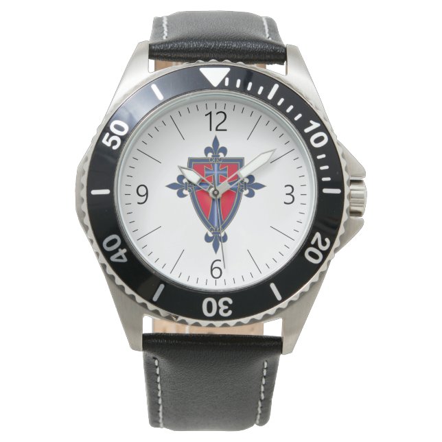 Prezeptorkreuz Armbanduhr (Vorderseite)