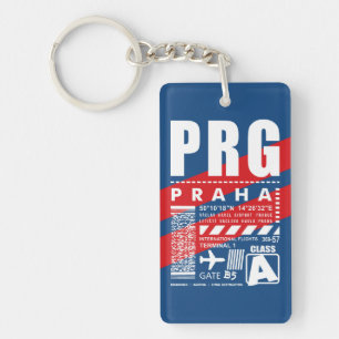 PRG Flughafen Prag Schlüsselanhänger
