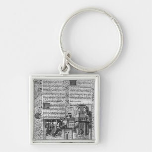 Priam, welches die Rekonstruktion von Troja Schlüsselanhänger