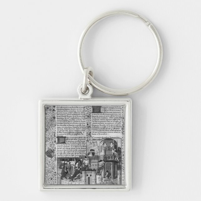 Priam, welches die Rekonstruktion von Troja Schlüsselanhänger (Vorne)