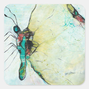 Priamus Quadratischer Aufkleber