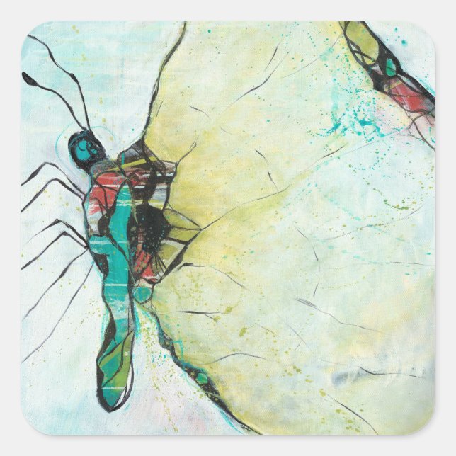 Priamus Quadratischer Aufkleber (Vorderseite)