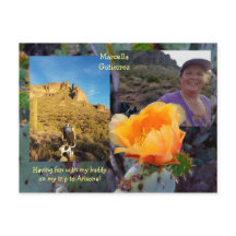 Prickly Pear Cactus Blume / Orange / Arizona USA