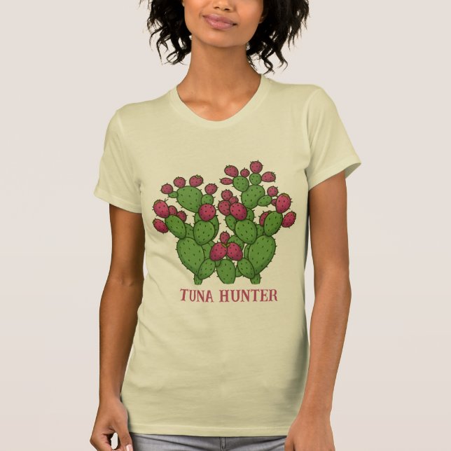 Prickly Pear Cactus Tuna T-Shirt (Vorderseite)