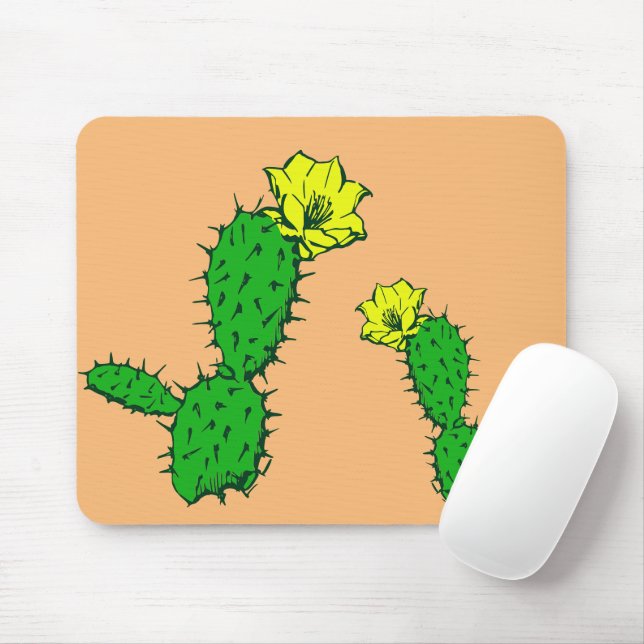 Prickly Pear Mousepad (Mit Mouse)