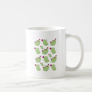 Prickly Pear Muster Texas Staat Pflanze Kaktus Lie Kaffeetasse
