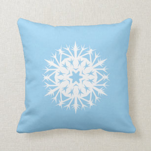 Prickly Snowflake Kissen