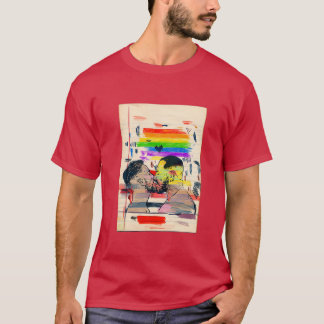 Pride 2020 Zwei Männer küssen T-Shirt