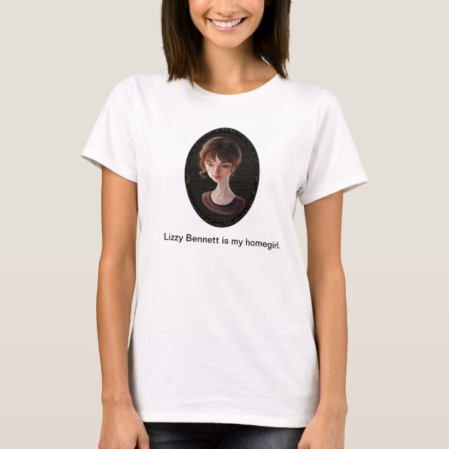 Pride and Prejudice Jane Austen Tshirt (Vorderseite)