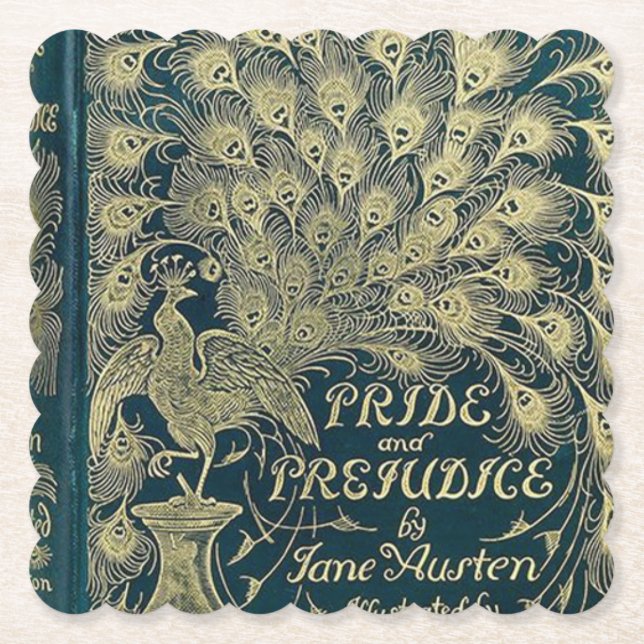 Pride and Prejudice Paper Coaster Untersetzer (Vorderseite)