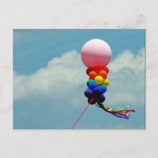 Pride Balloons Postkarte