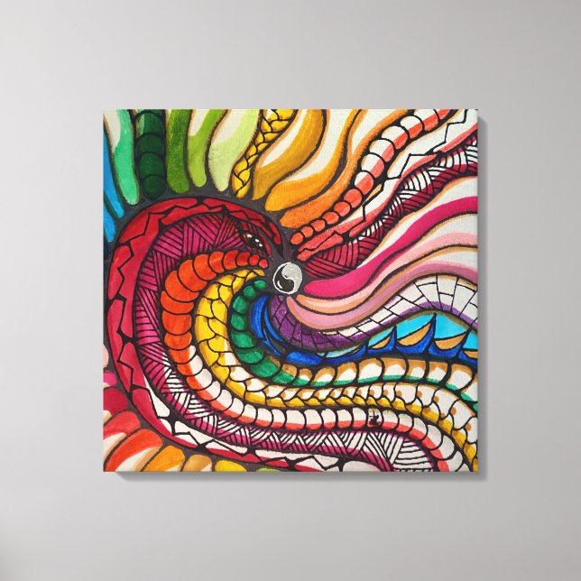 Pride Bird Leinwanddruck (Vorderseite)