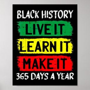 Pride Black History Month Kleidung Frau, Mann, Kin Poster