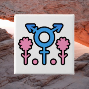 Pride Bloom Power-Taste Button