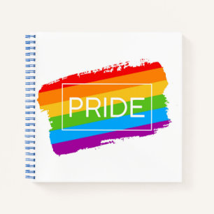 Pride Brushhub Rainbow Notizbuch