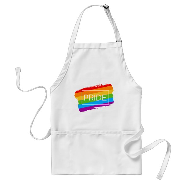 Pride Brushhub Rainbow Schürze (Vorne)