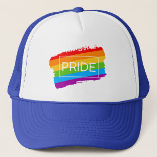 Pride Brushhub Rainbow Truckerkappe