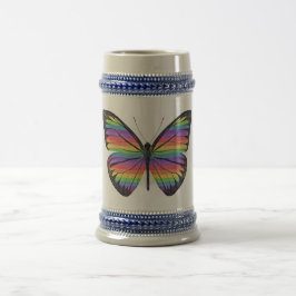 Pride Butterfly - Bierglas