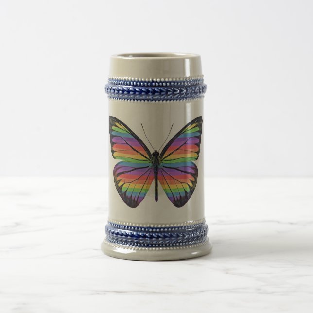 Pride Butterfly - Bierglas (Mittel)