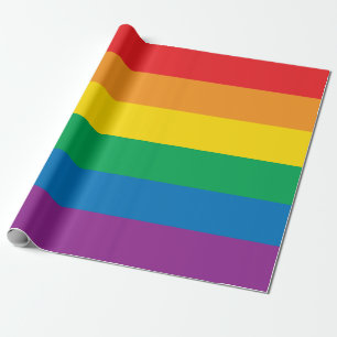 Pride Colorful Rainbow Design Geschenkpapier