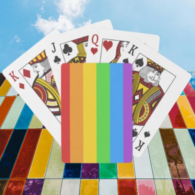 Pride Deck: Regenbogenflagge Spielkarten (Von Creator hochgeladen)
