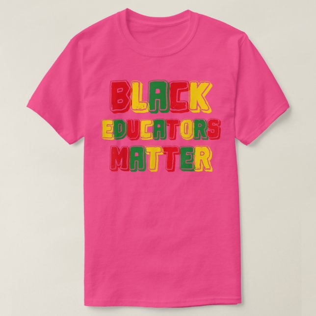 Pride Educators Gift History Month Teacher  T-Shirt (Design vorne)