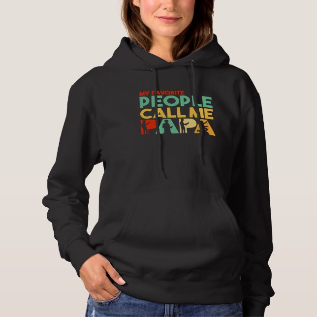 Pride Engineer Job  Retro Engineer Papa Hoodie (Vorderseite)