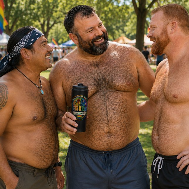Pride Est. 1969 Thermosbecher (Von Creator hochgeladen)