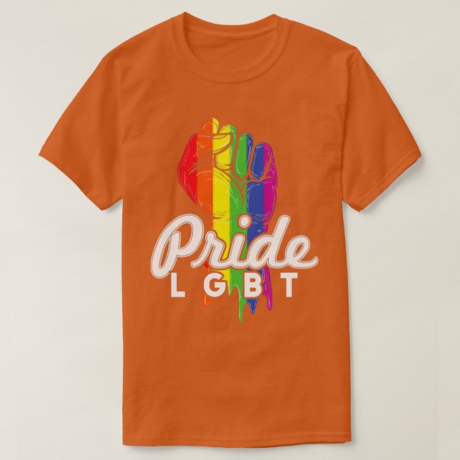 Pride Fist LGBT T-Shirt (Design vorne)