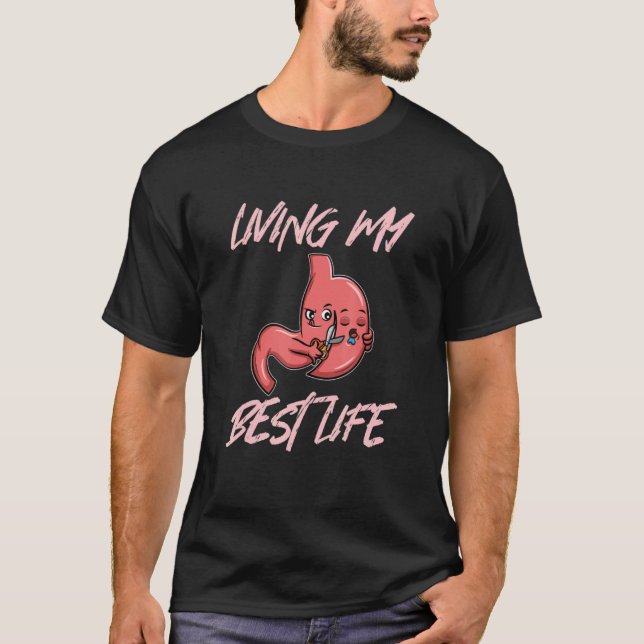Pride Gastric Bypass Operation Bariatric Support A T-Shirt (Vorderseite)