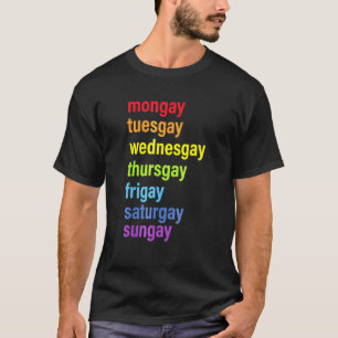 Pride Gay Agenda Liebe LGB T-Shirt